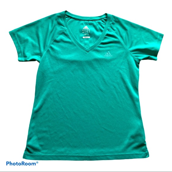 Sea Foam Green Adidas Tee - Picture 1 of 3